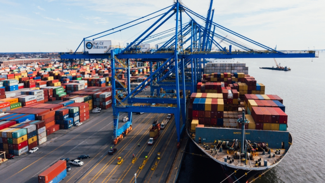 container ship