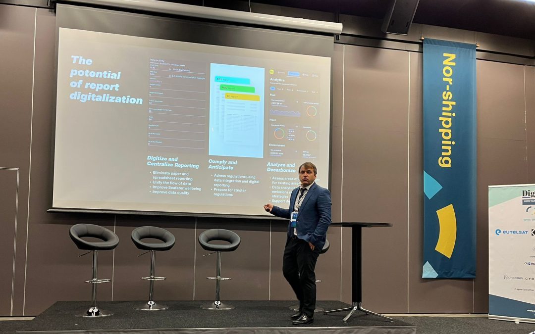 Ship Report Digitalization: Nor-shipping conference