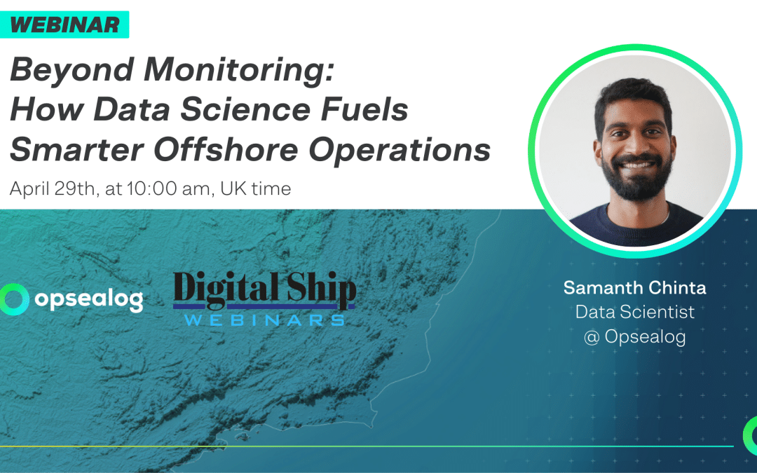 Beyond Monitoring: How Data Science Fuels Smarter Offshore Operations