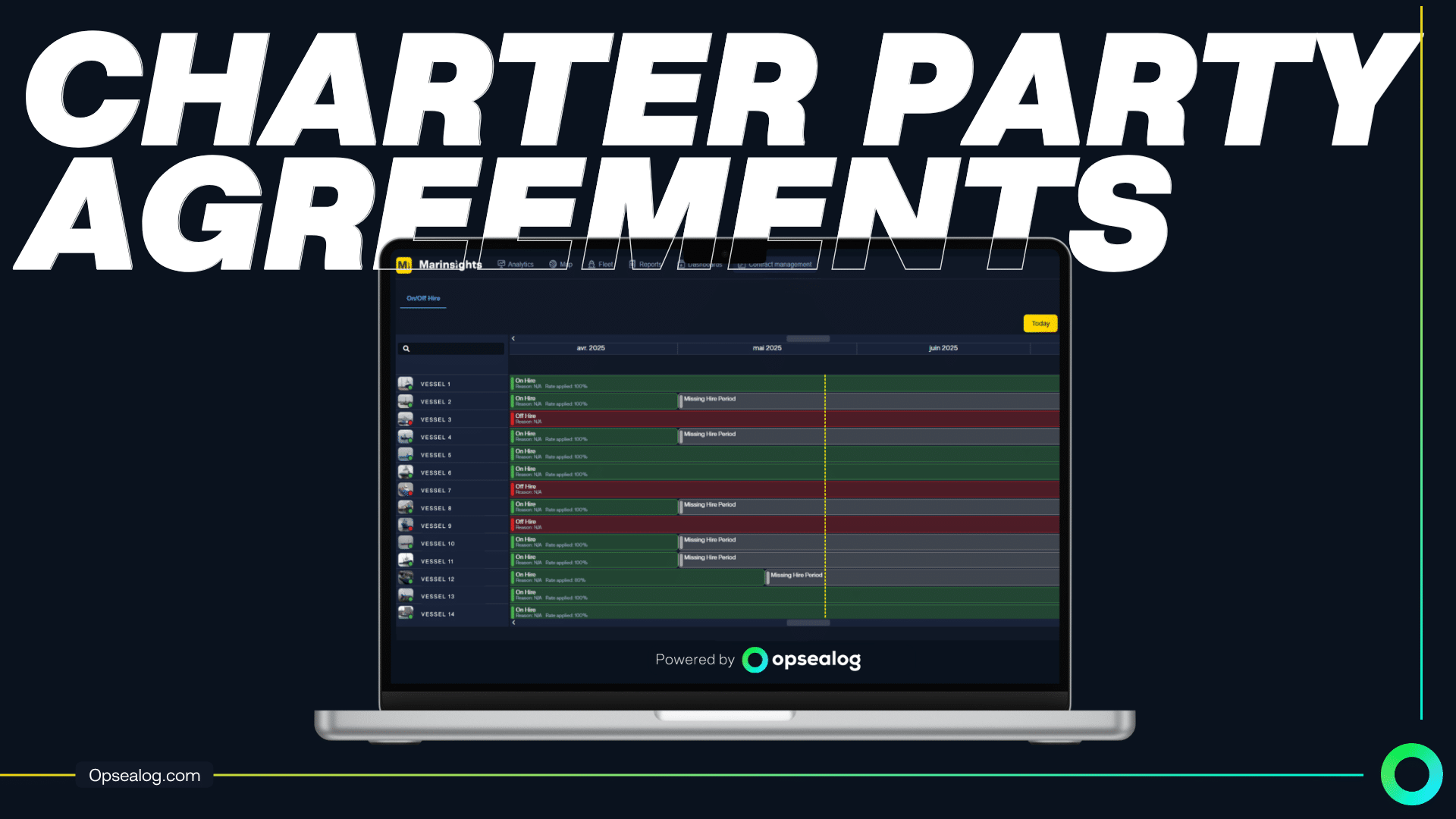 charter party agreement by opsealog